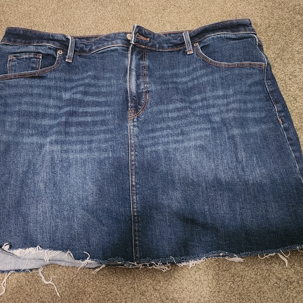 Denim Blue Skirt